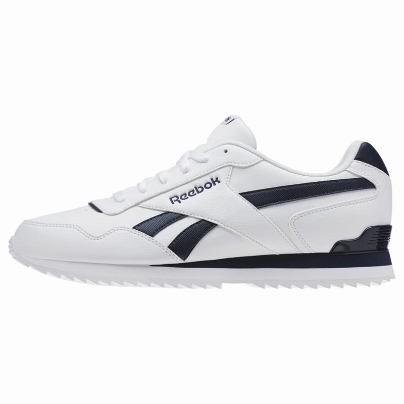 Reebok Royal Glide Tenisky Panske - Biele/Námornícka Modrá IB8313TR